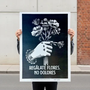 Regálate flores no dolores BN